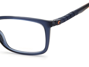 Designer Men Carrera Eyeglasses: Hyperfit 24 - Blue & Orange - SpecSMART Eye Clinic (Zoom View)